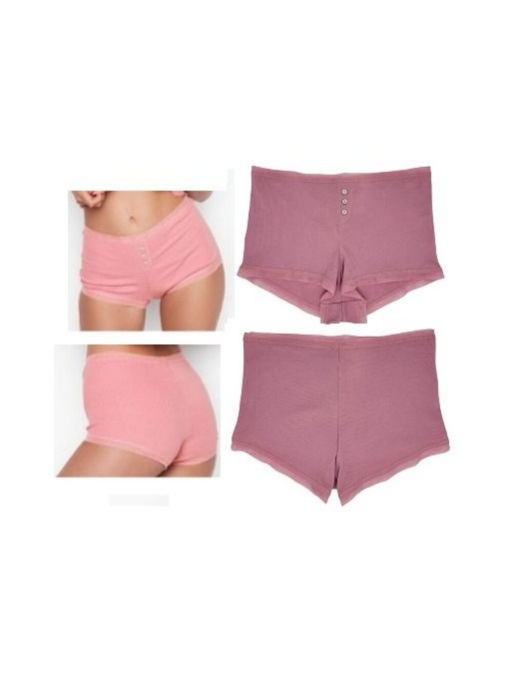 ❤️❤️Victorias Secret Women Panty Short S Sleep Essential Hugging fit Soft Cotton